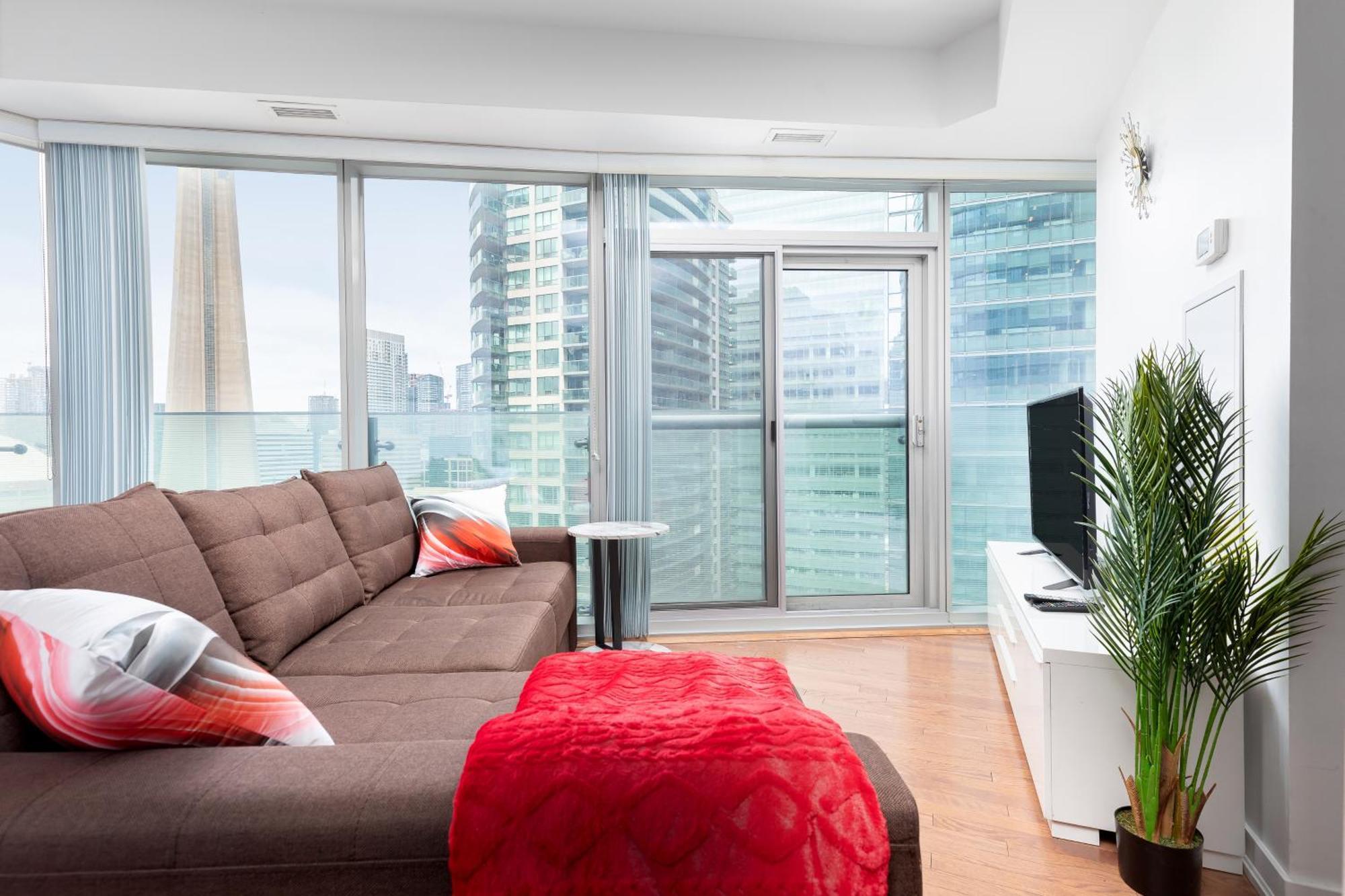 Downtown Toronto Condo Near Cn Tower, Scotiabank Arena, Rogers Centre, Union Station Buitenkant foto